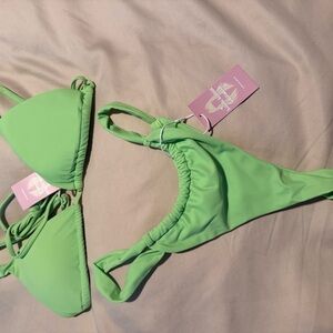 Green Bikini Set